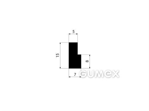 GUMMIPROFILE L-FORM - EPDM